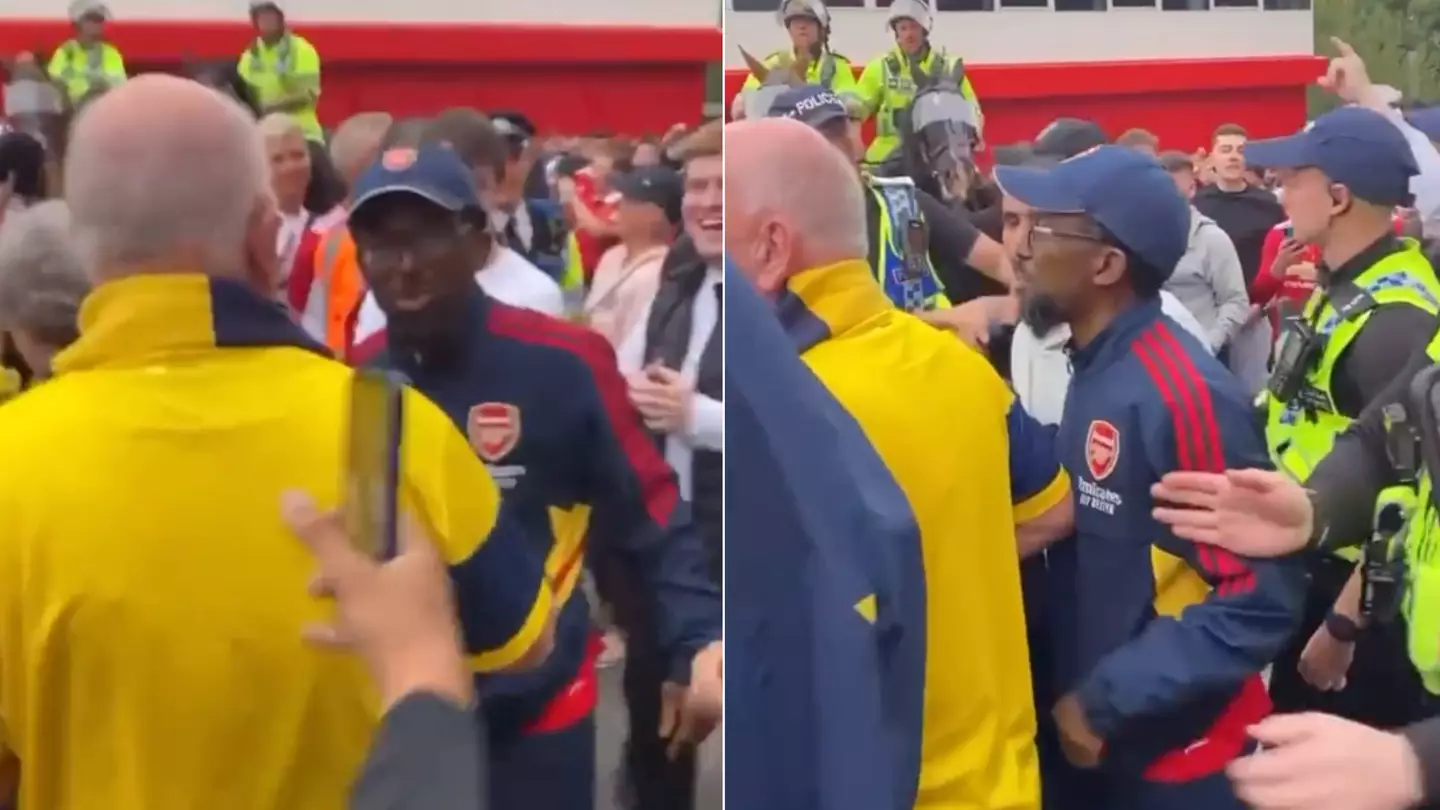 AFTV star Ty harassed by Manchester United fans leaving the game