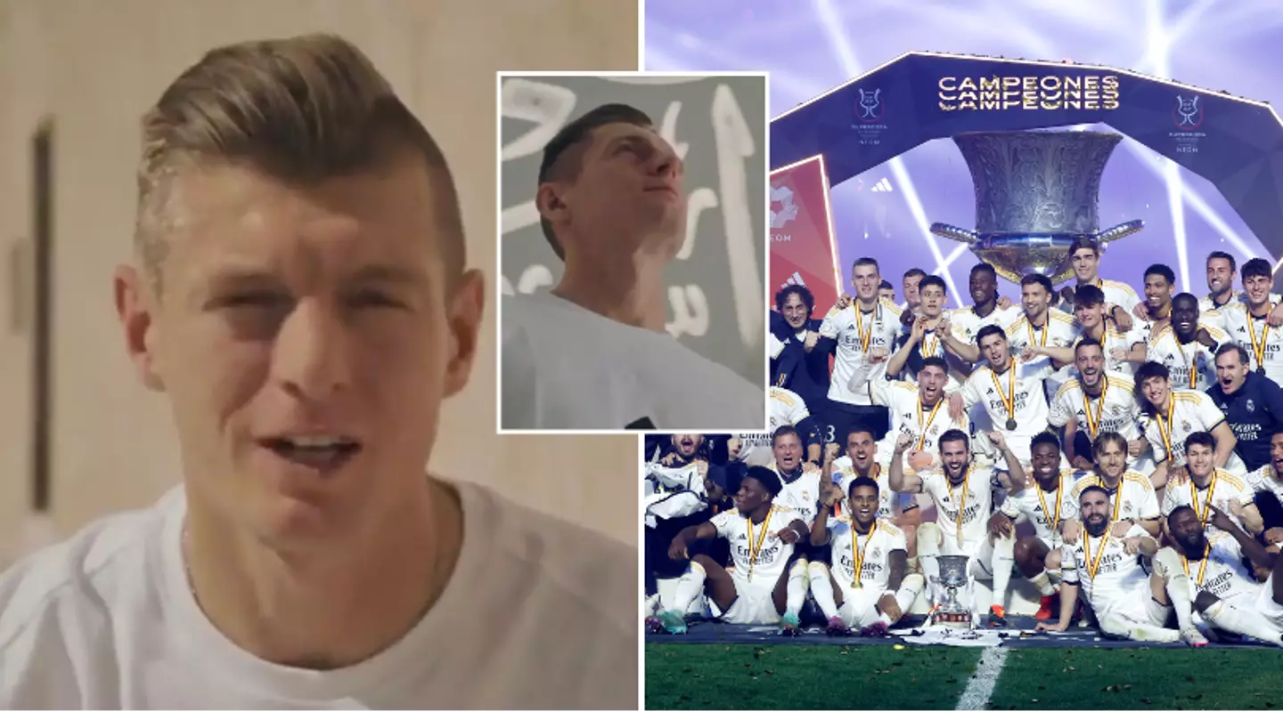 Real Madrid star Toni Kroos branded a 'hypocrite' for new social media post after being booed in Saudi Arabia