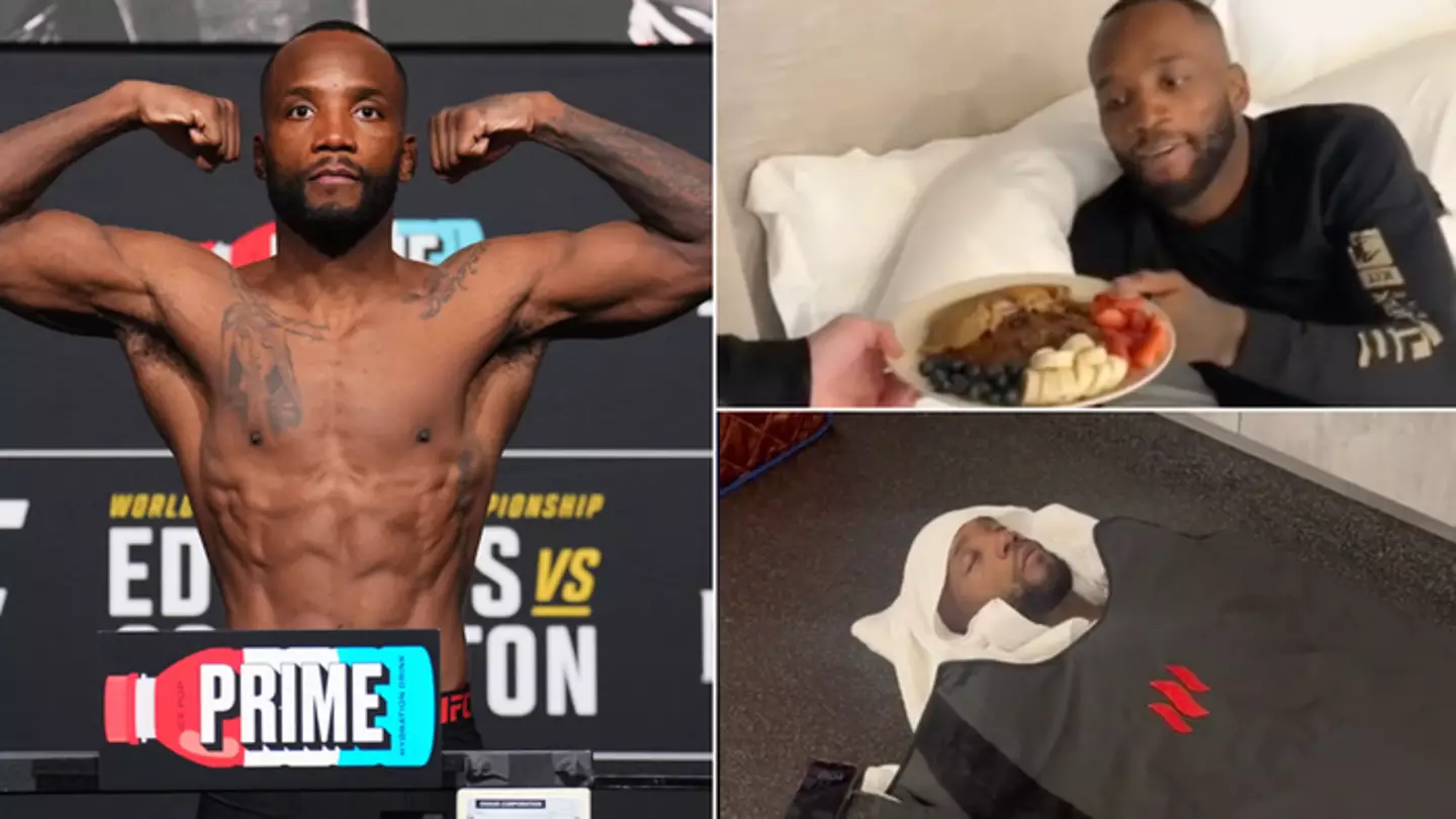 Leon Edwards reveals what UFC fighters do after a weigh-in