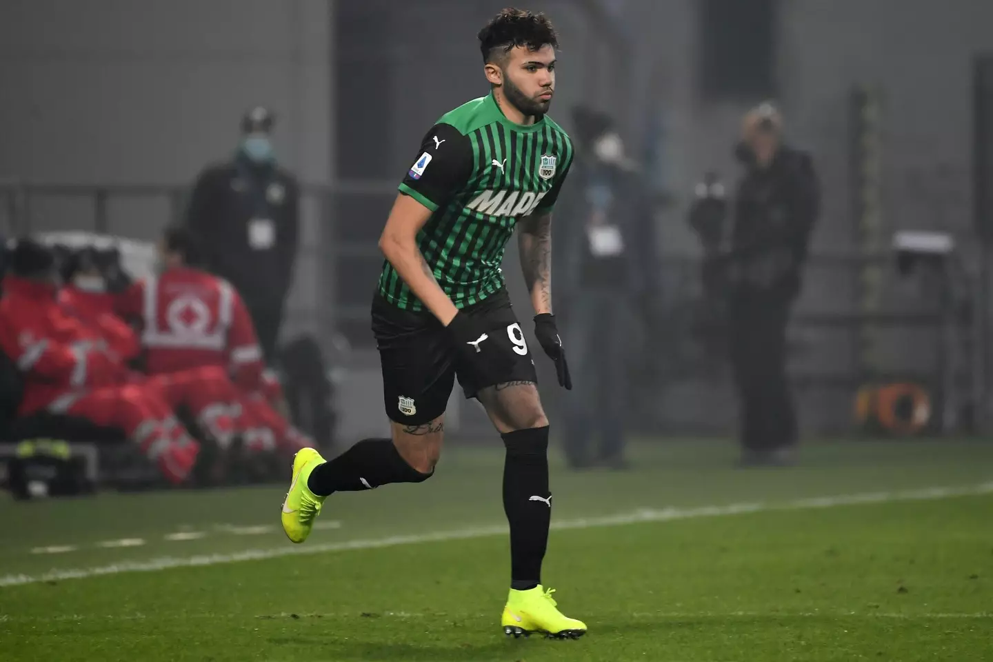 Sassuolo's famously green and black strip will still be permitted. (Image: PA)