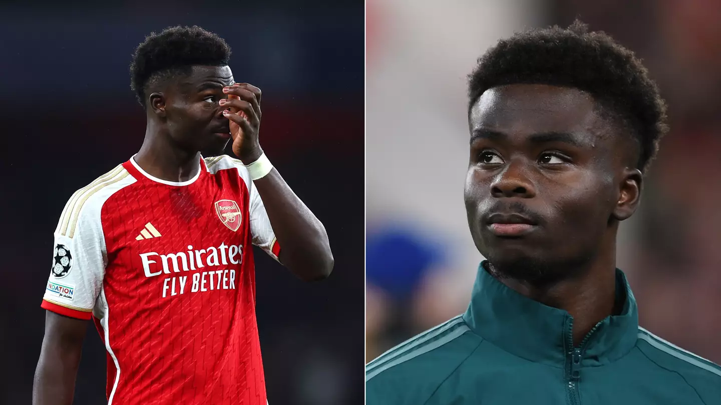Bukayo Saka told he will be kicked out of football becuase of fouls by the age of 24 