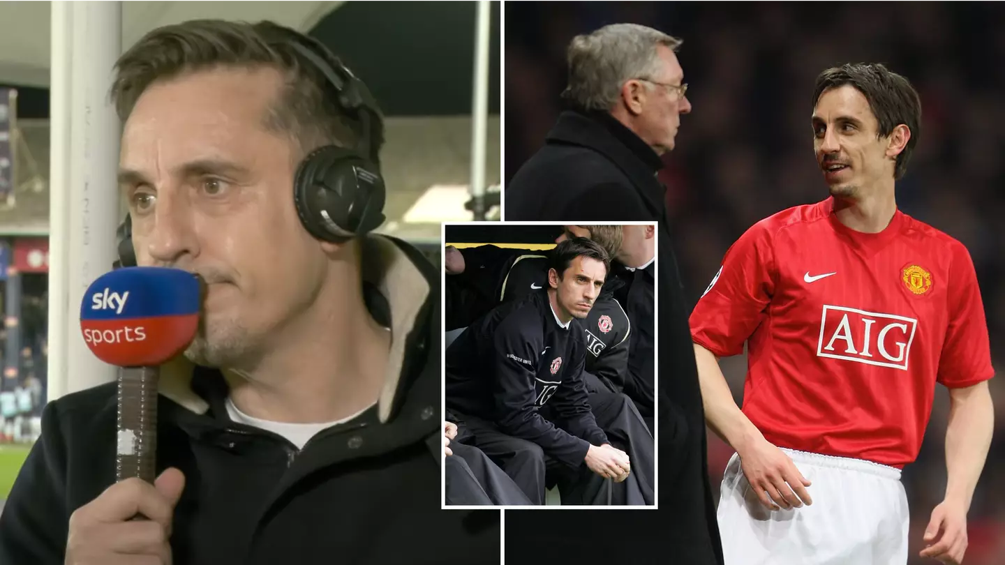 The moment Gary Neville realised his Man Utd career was over after 'deeply uncomfortable' incident