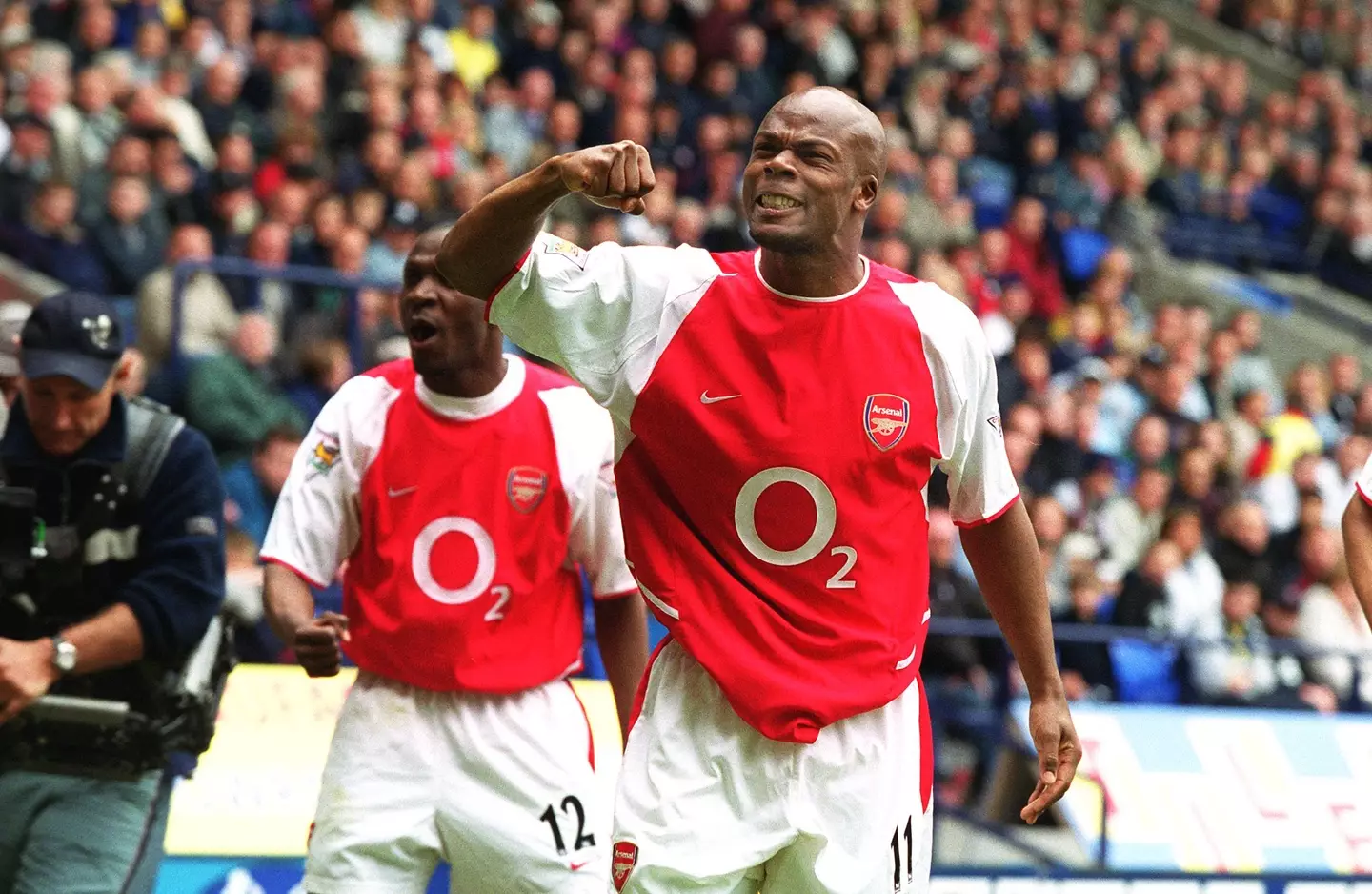 Sylvain Wiltord played for Arsenal between 2000 and 2004. (Getty)