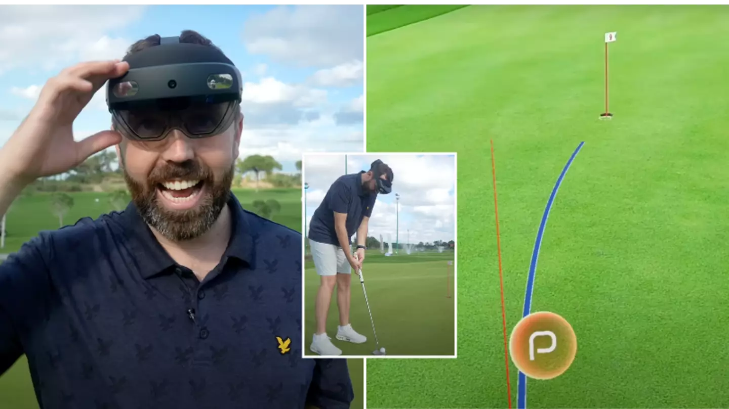 New AR golf glasses could be a game changer for players who struggle on the putting green