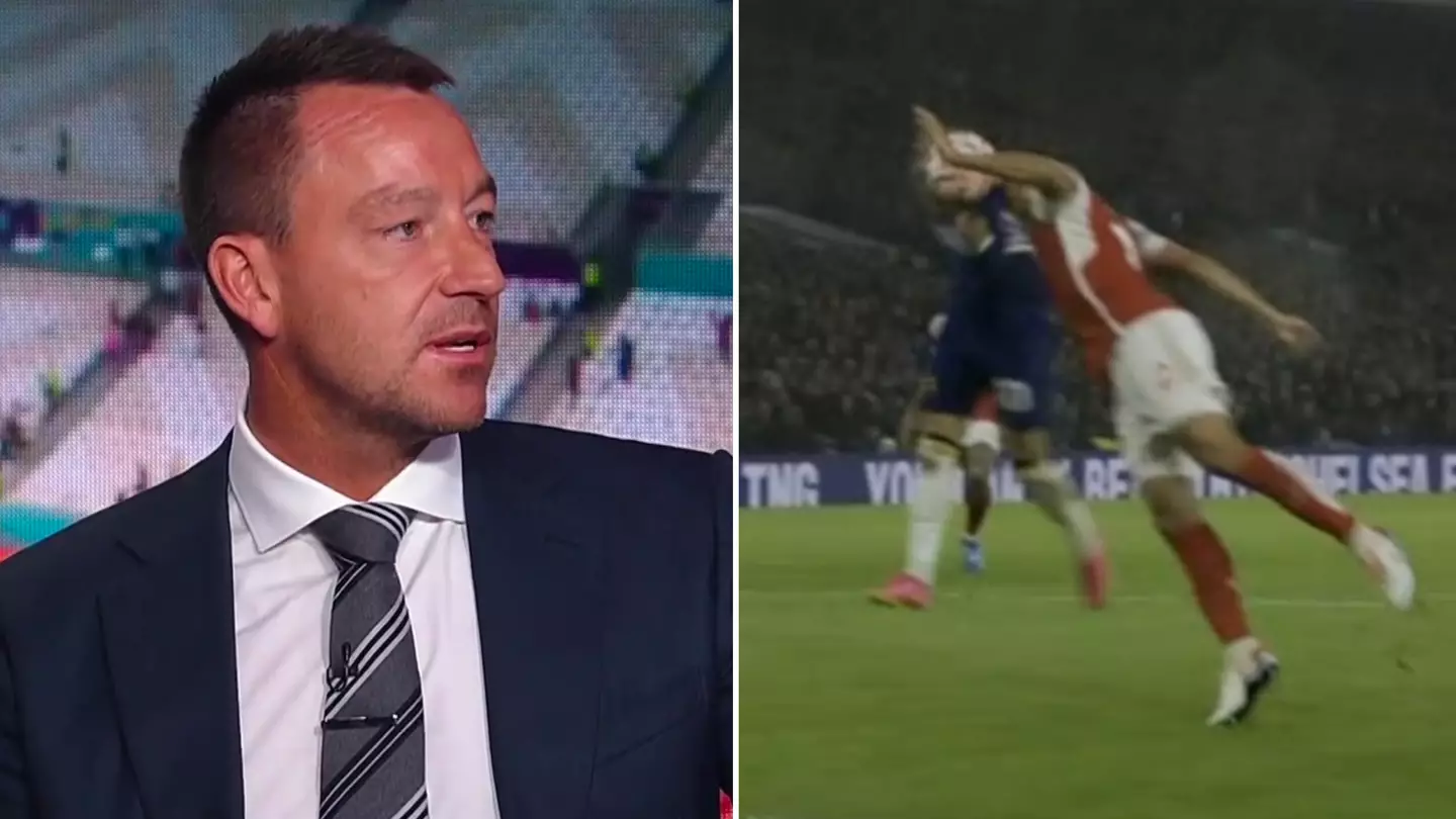 John Terry's reaction to William Saliba handball during Chelsea vs. Arsenal says it all
