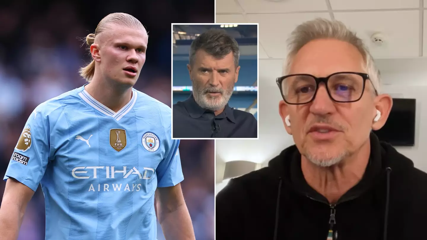 Gary Lineker hits back at Roy Keane calling Erling Haaland a 'League Two player'