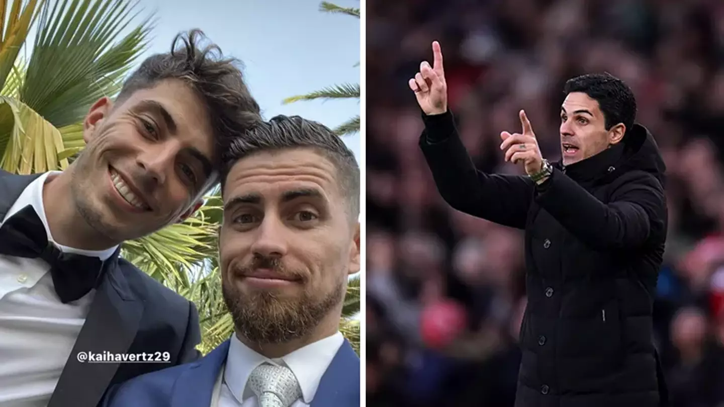 Jorginho sends Arsenal fans into meltdown with Kai Havertz selfie on Instagram