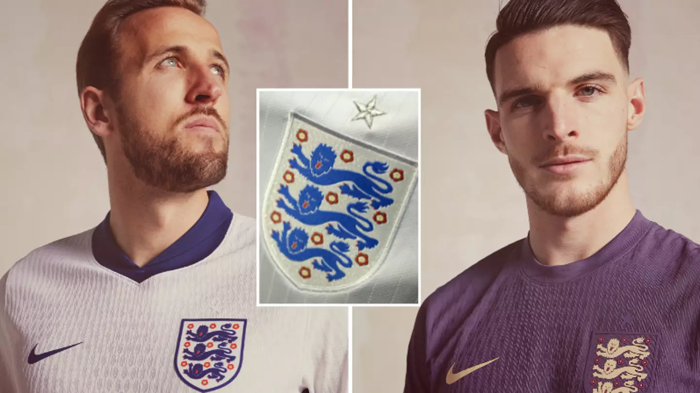 Hidden details in the England badge revealed including little-known reason why there are three lions on crest