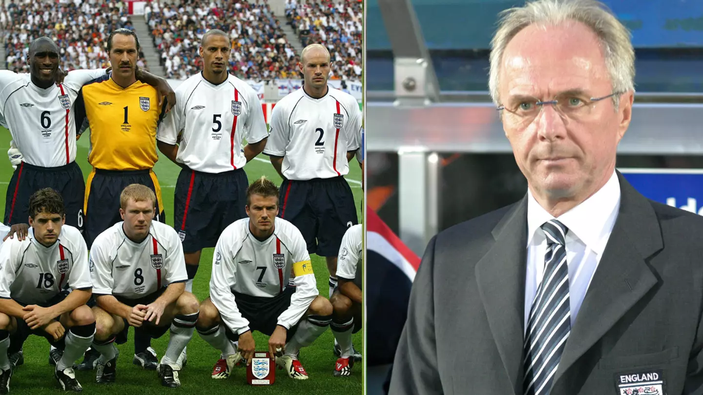 "He had everything..." - Sven-Goran Eriksson names the most talented player of England's 'Golden Generation'