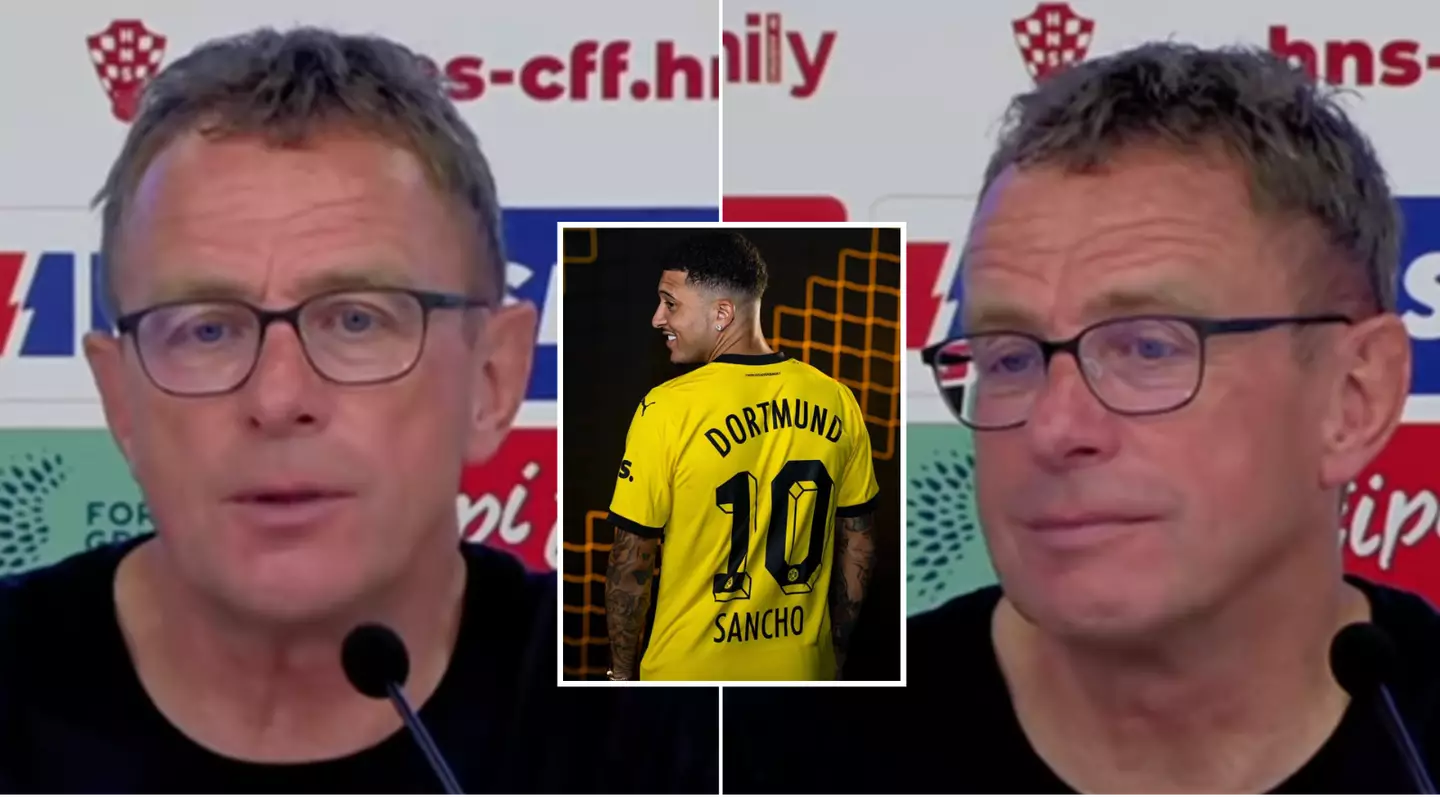 Ralf Rangnick makes feelings on Jadon Sancho clear with honest answer about disciplinary problems