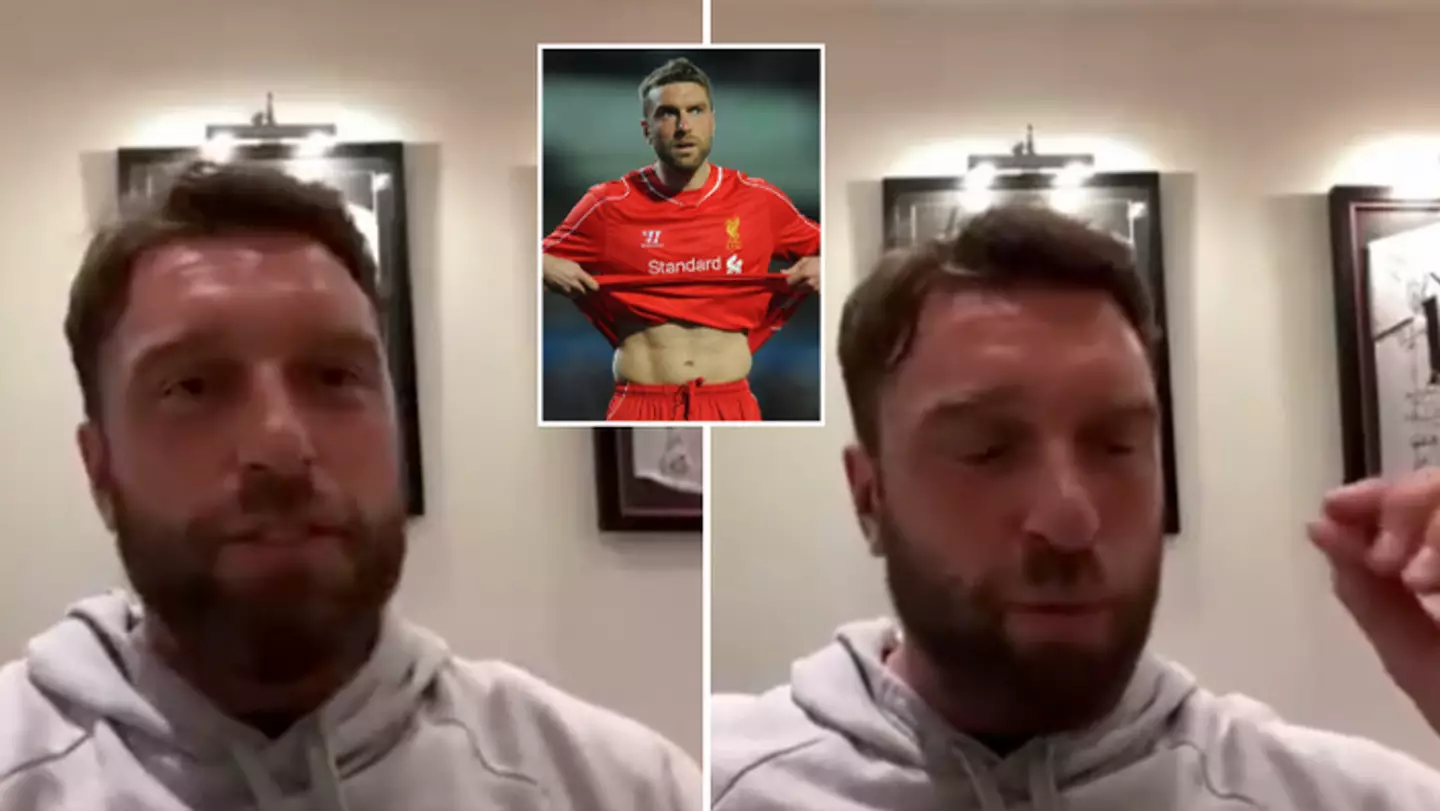 Former Liverpool star Rickie Lambert thinks talking to water makes it clean