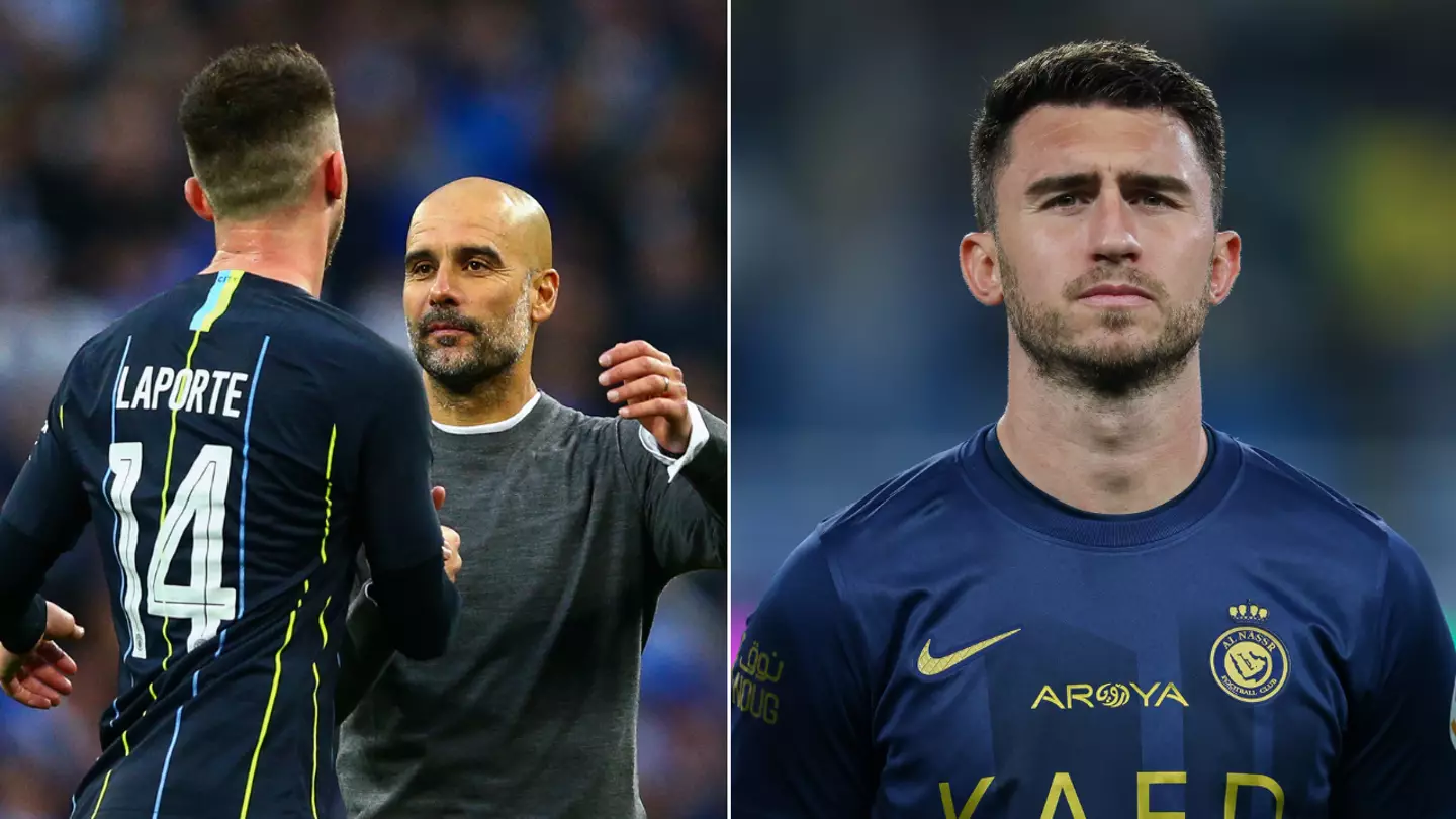 Aymeric Laporte disputes Pep Guardiola's Man City transfer claim and says 'it wasn't like that'