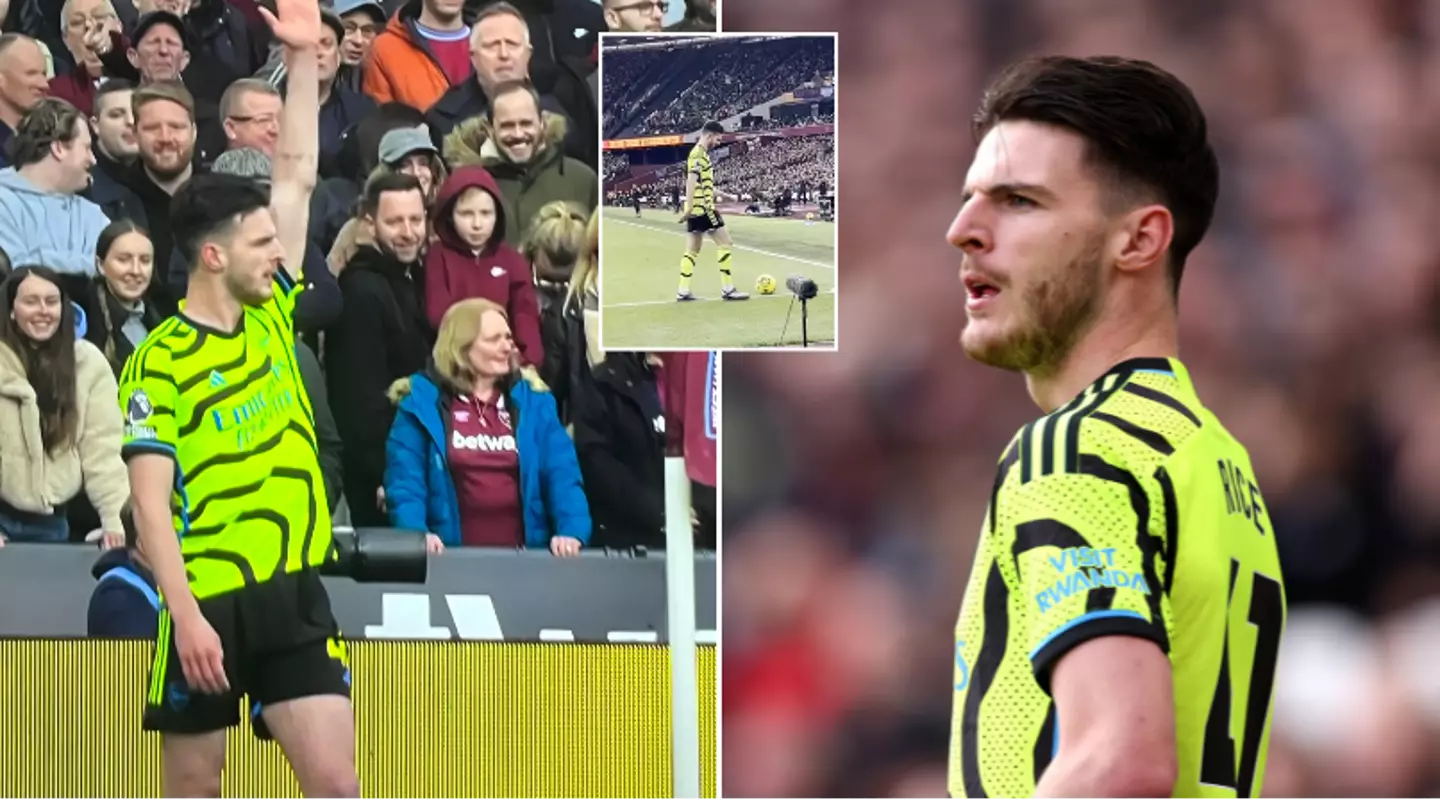 West Ham fans called 'classless' after what they did to Declan Rice, he had the last laugh