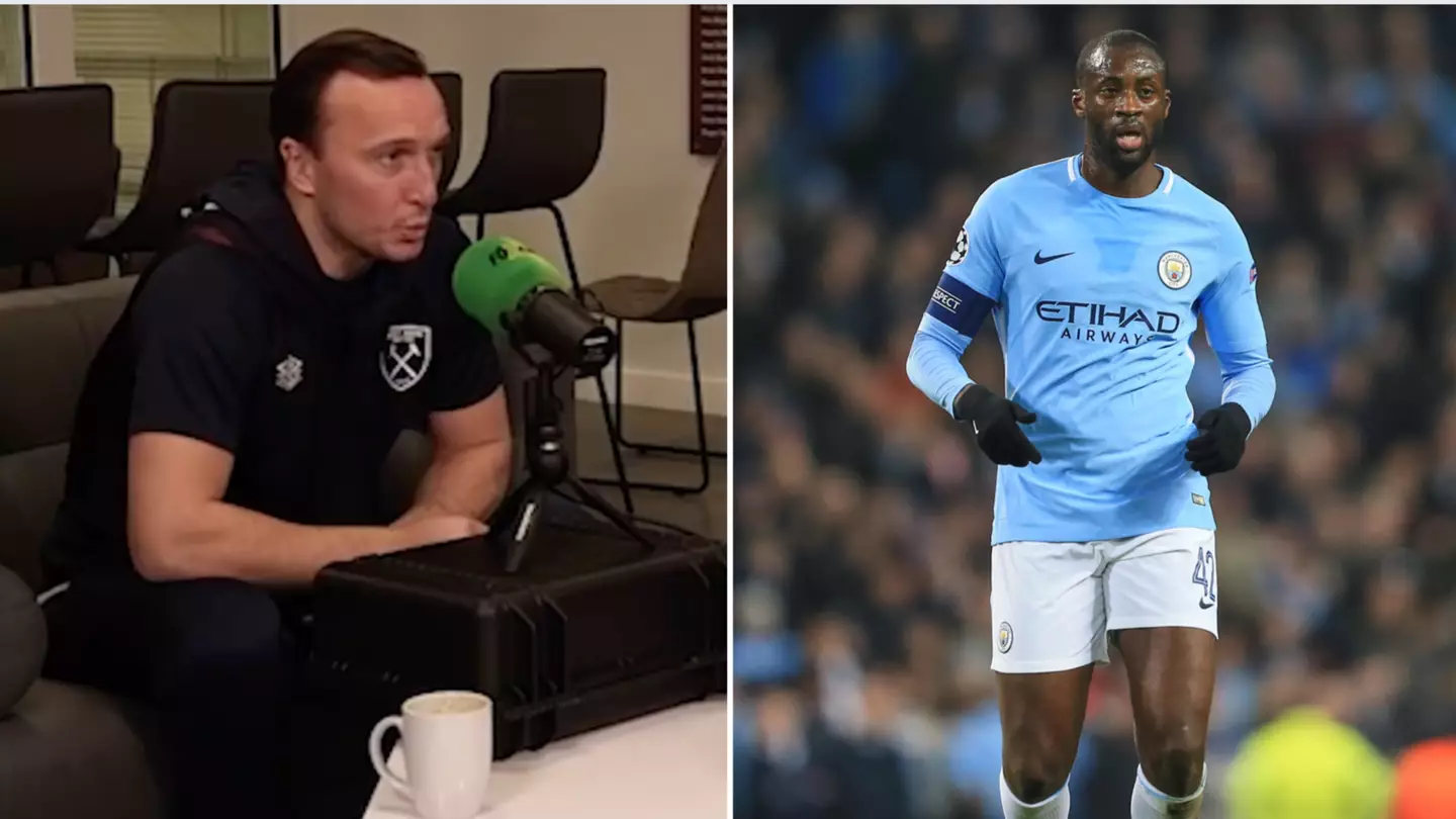 Mark Noble reveals weird way Yaya Toure communicated with teammates on the pitch