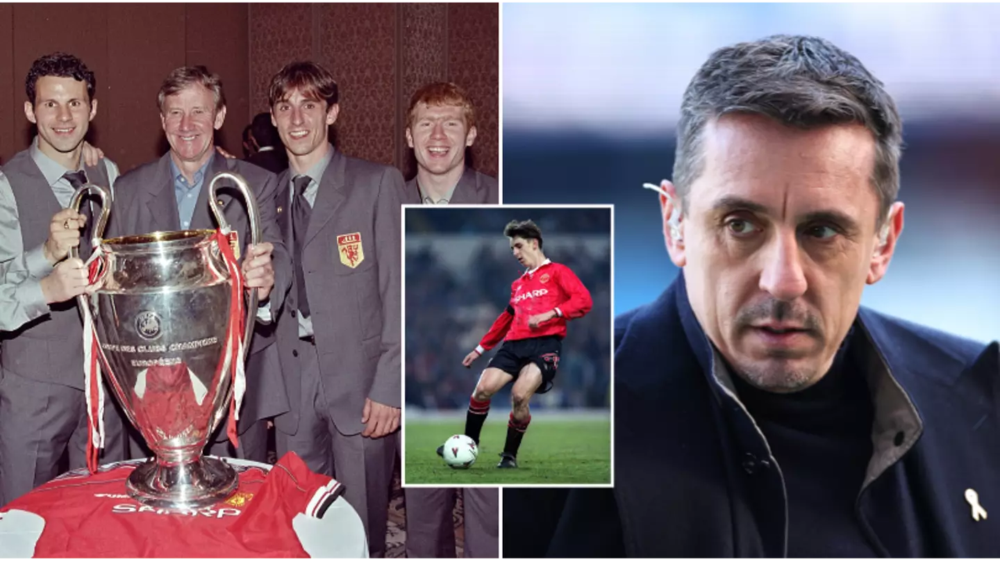 Gary Neville says Champions League win in 1999 isn't the most important trophy in Man Utd's history