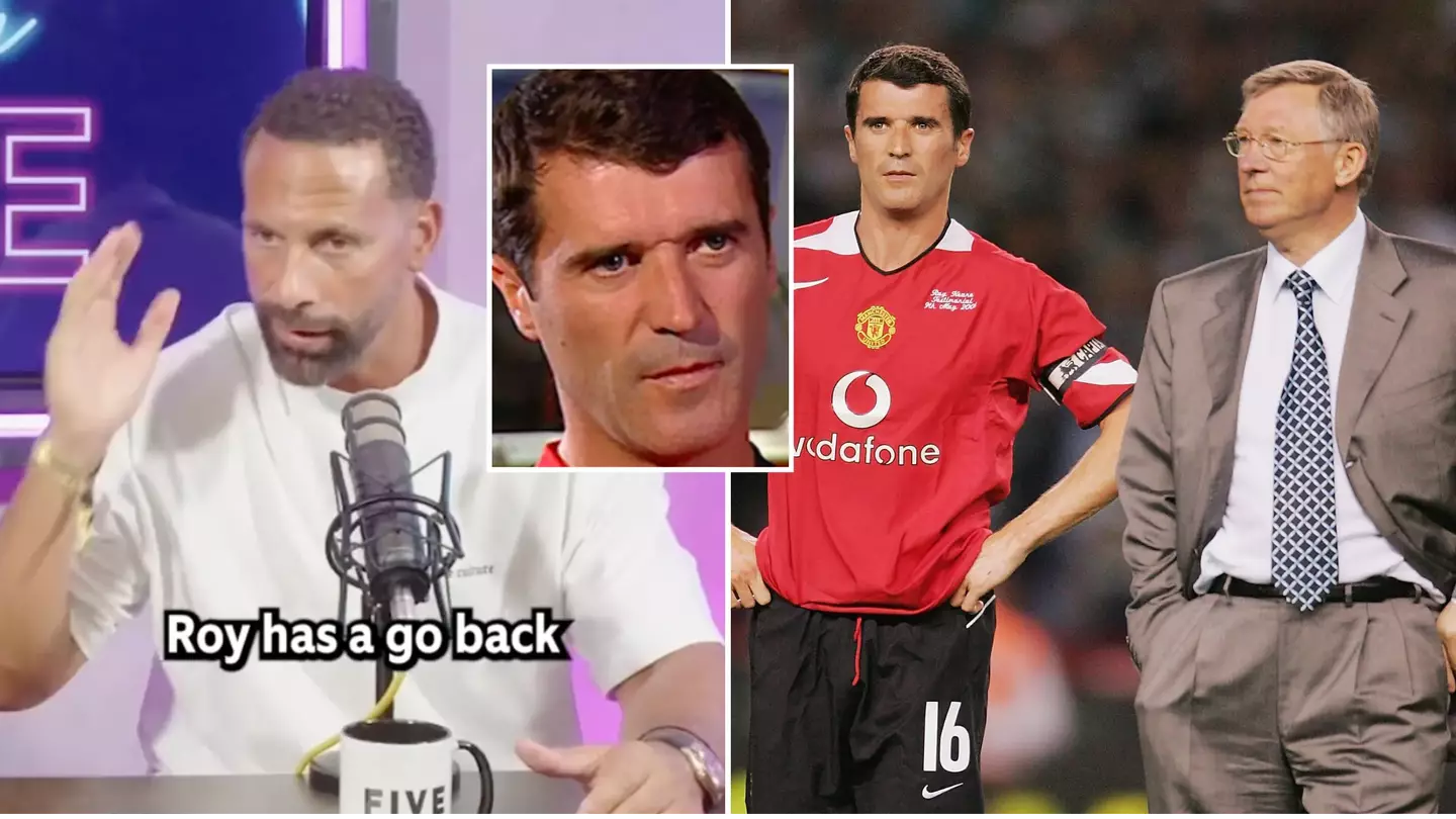 Rio Ferdinand recalled Roy Keane's famous MUTV rant and the "mad stuff" said between the Man Utd star and Sir Alex Ferguson
