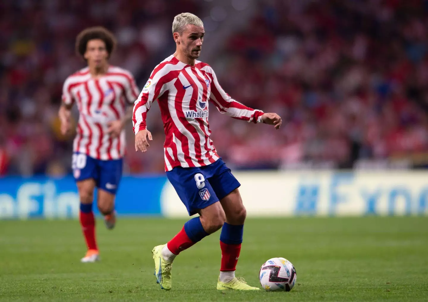 Griezmann got his first start against Real. Image: Alamy
