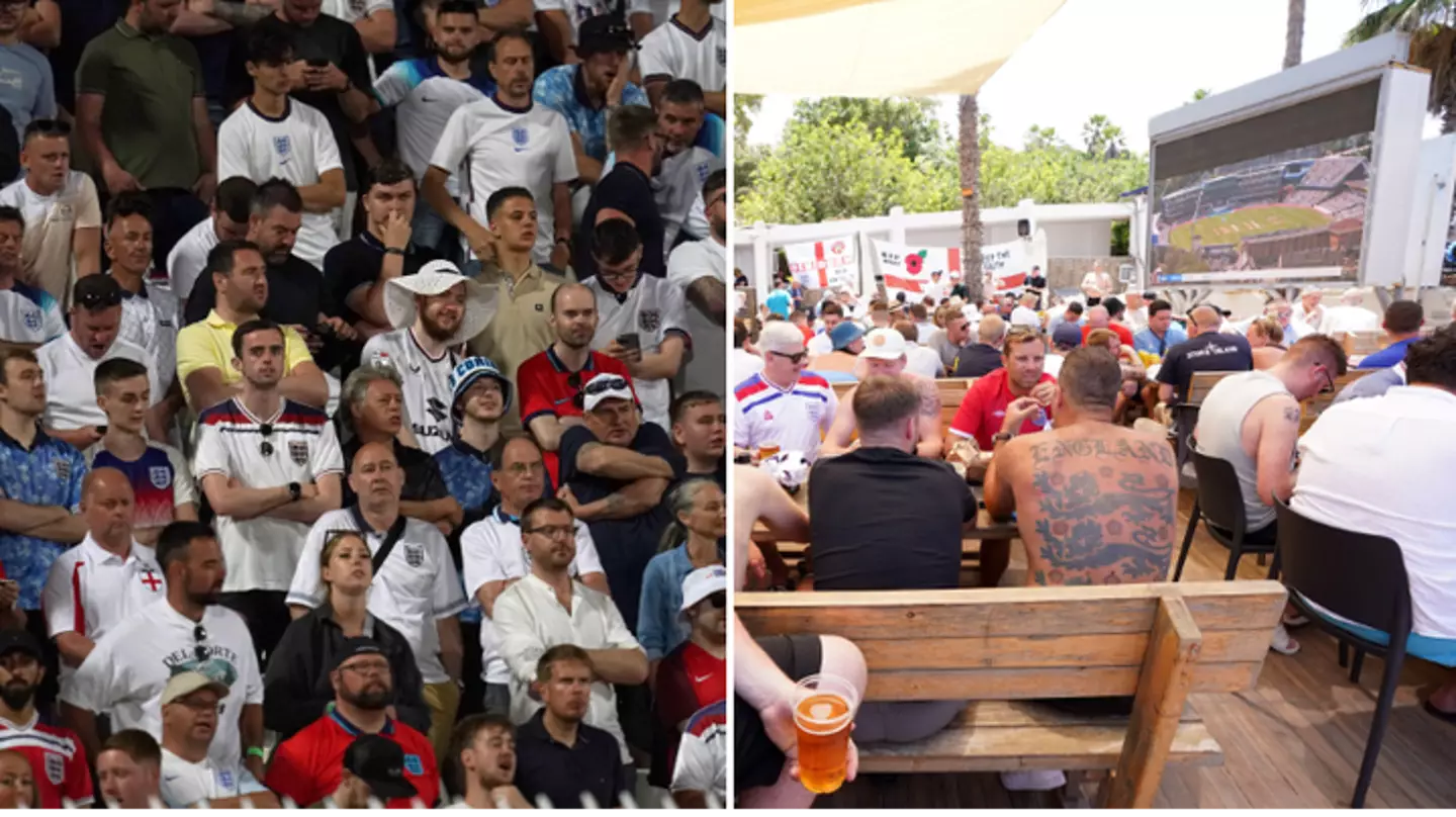England fan 'chased out of Malta bar by bouncer wielding a machete'