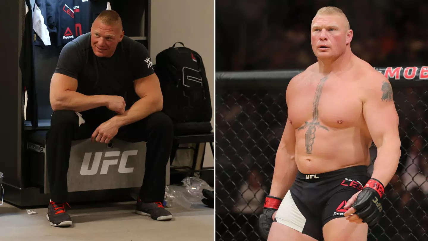 Brock Lesnar tipped to come out of retirement for monstrous fight at UFC 300