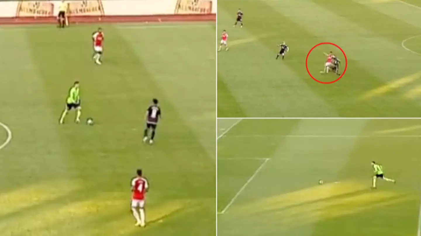 Jorginho scores bizarre own goal during Arsenal’s first pre-season match