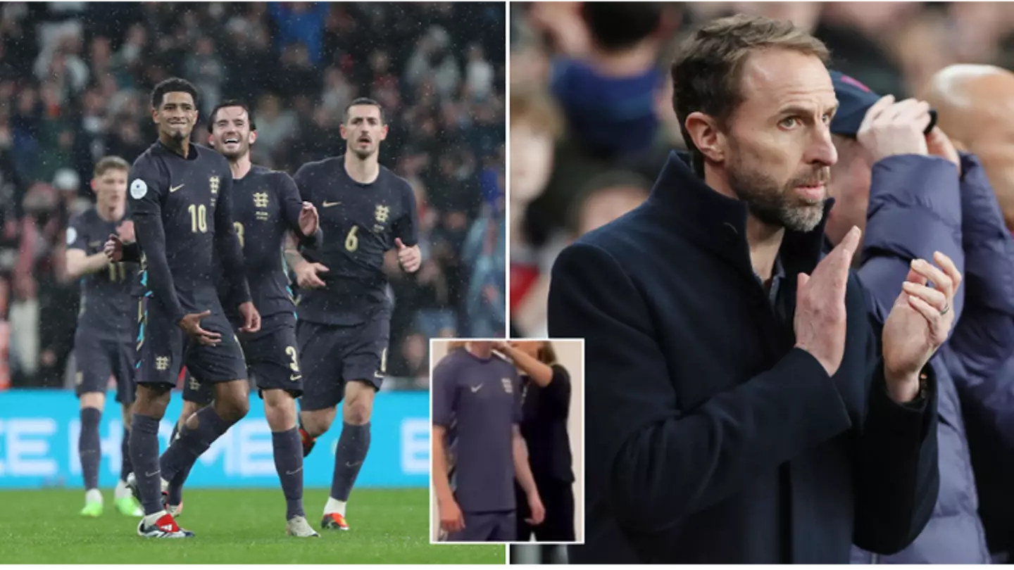 Forgotten England player who hasn't featured for national side since 2022 spotted in Euro 2024 kit
