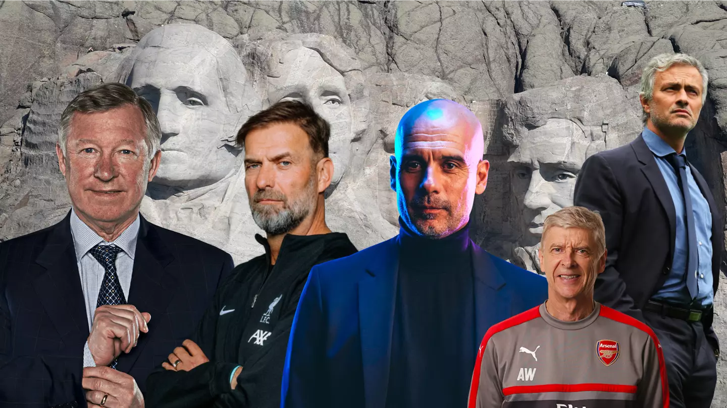 Premier League fans in fierce debate over who makes 'Mount Rushmore' of legendary managers