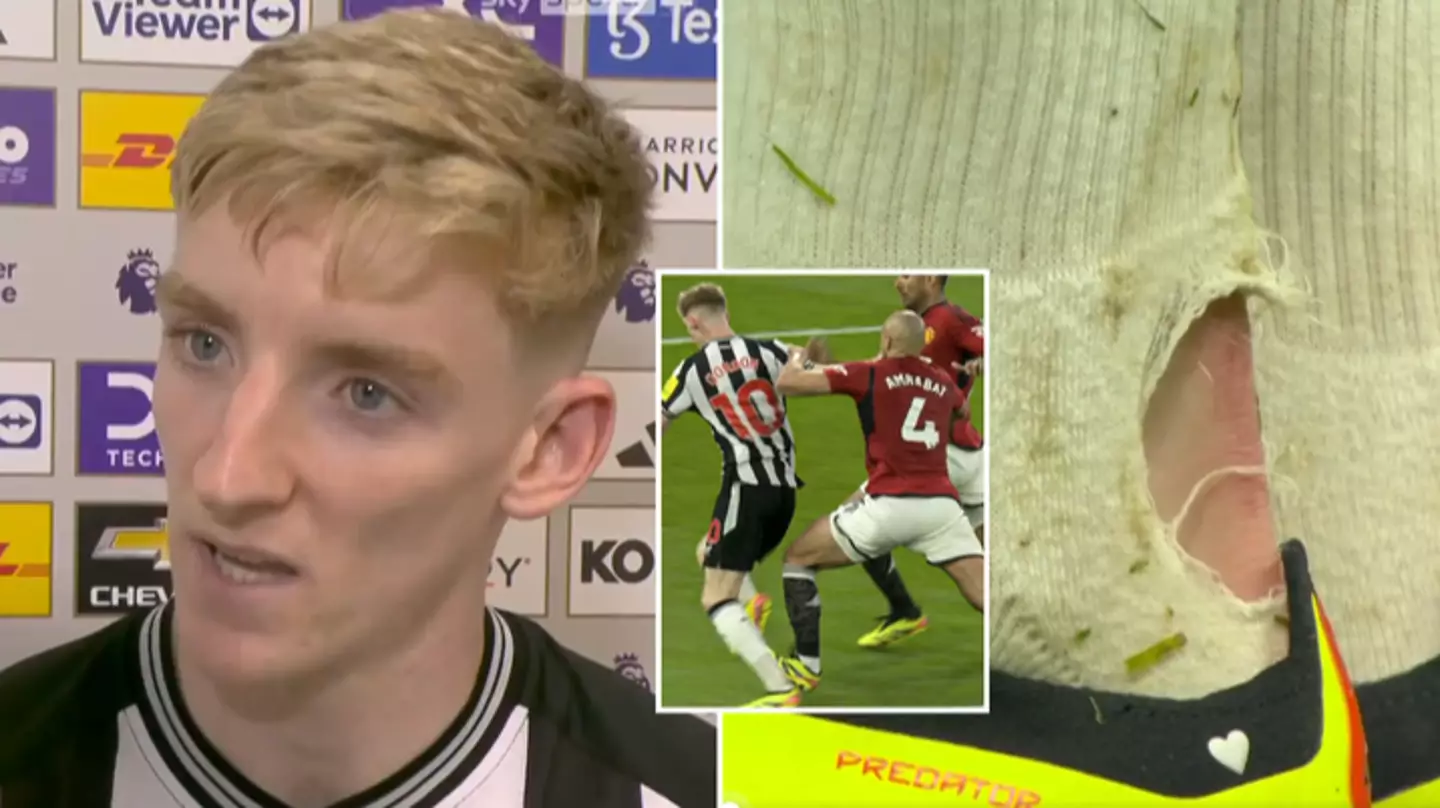 Anthony Gordon didn't hold back on VAR in brutally honest interview after Newcastle's defeat to Man Utd