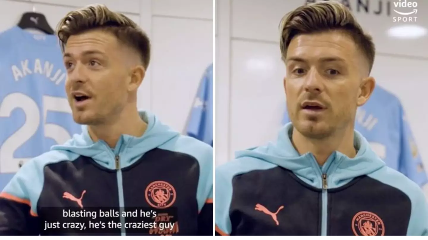 Jack Grealish reveals which Man City teammate is "the craziest guy he's ever met"