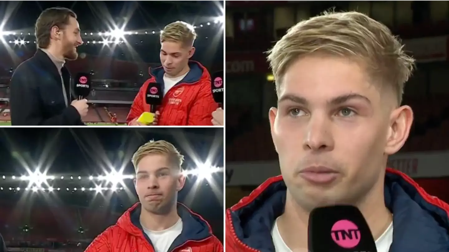 Emile Smith Rowe was taken aback after receiving POTM award, he was so thankful for what Arsenal fans did during game