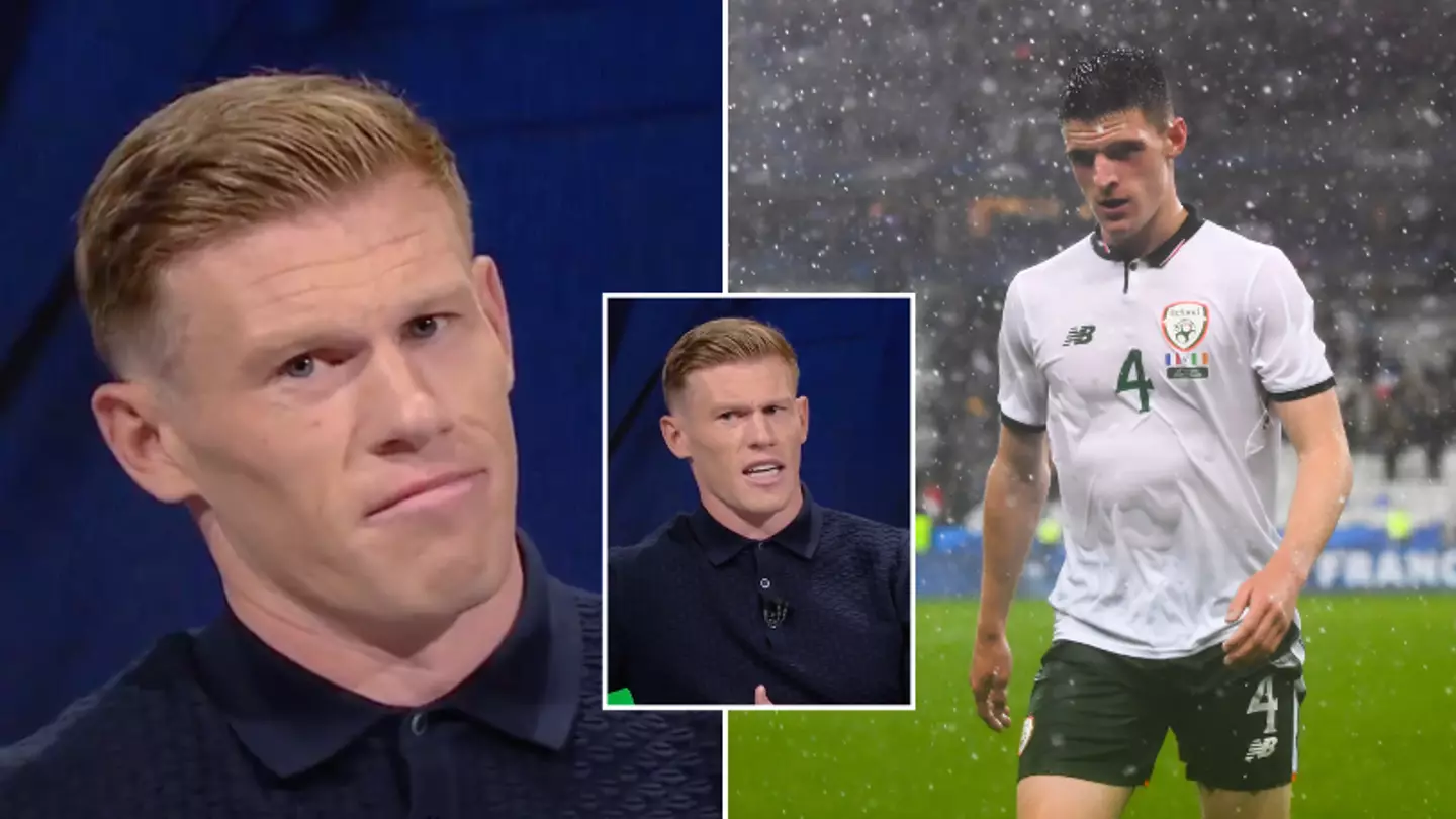 James McClean tears into former Republic of Ireland teammate Declan Rice with scathing comments live on air 