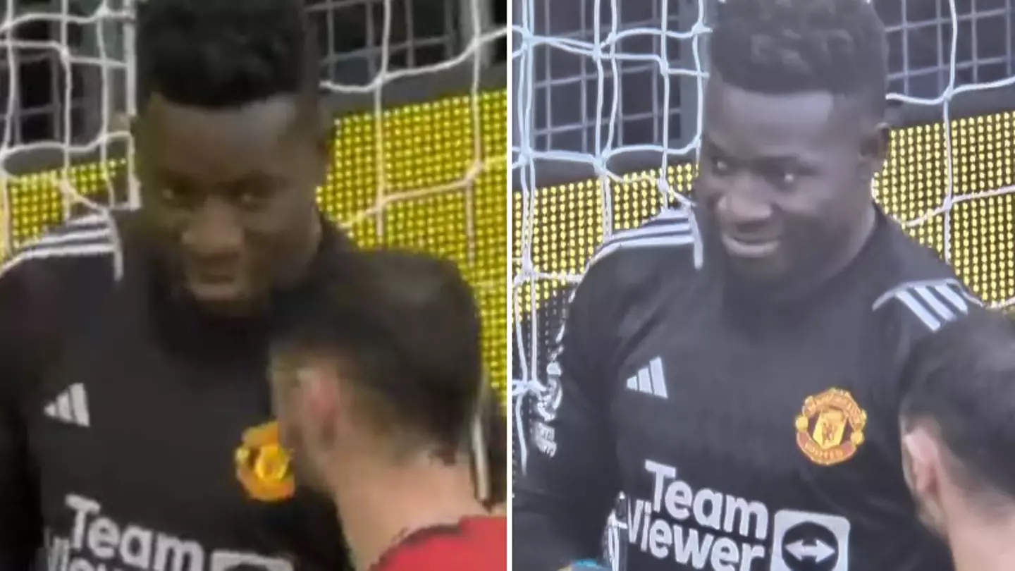 Fans left in pure disbelief at what Andre Onana did during Man Utd vs Liverpool 