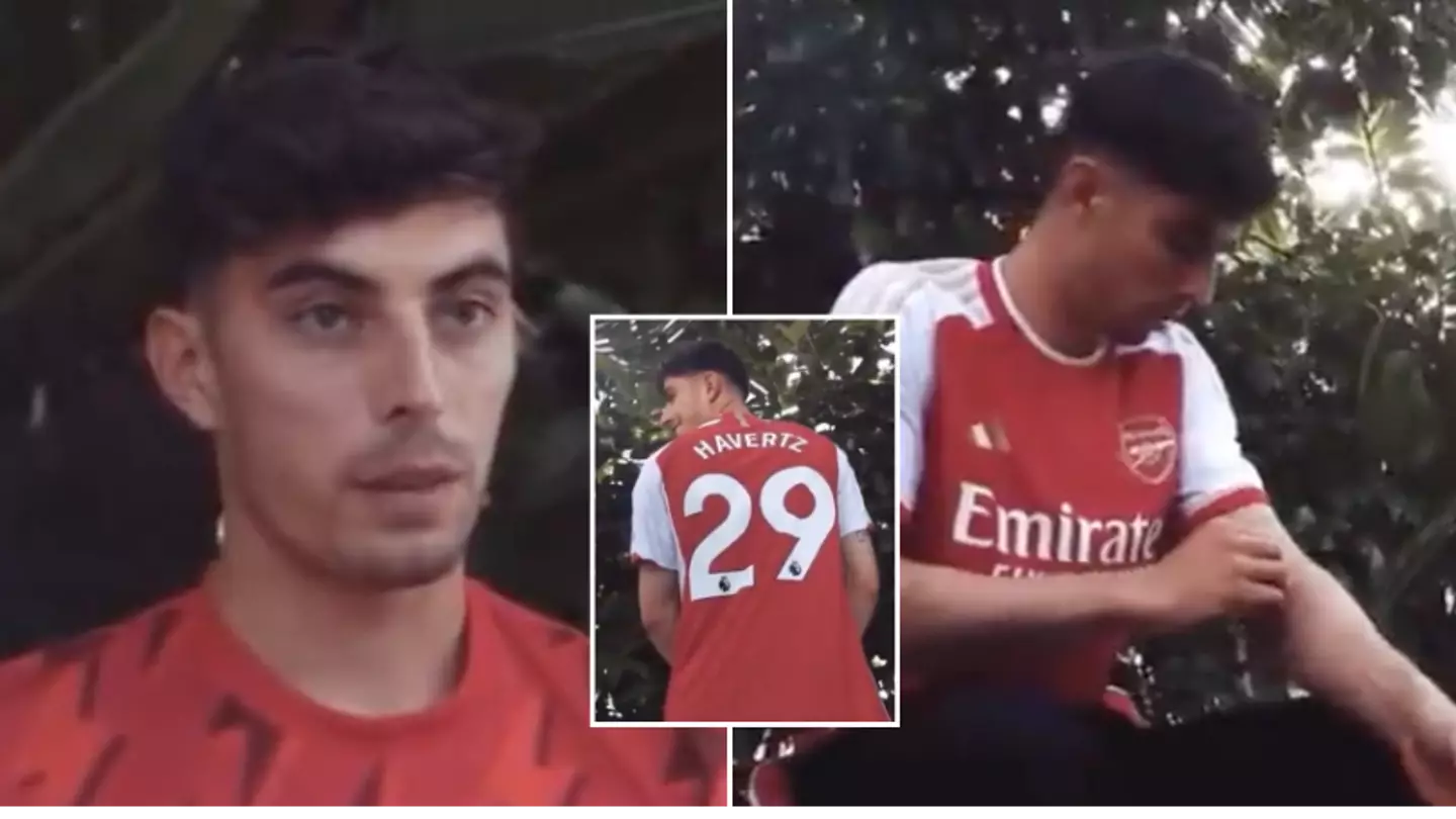 Kai Havertz's first interview as an Arsenal player has been leaked online