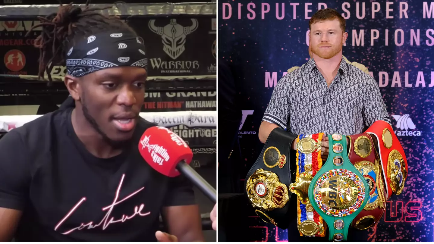 KSI mocked by fans after making bold Canelo and Beterbiev claim ahead of Tommy Fury fight