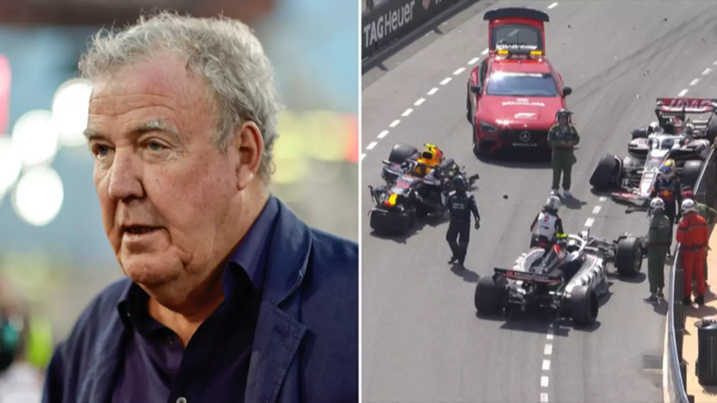 Jeremy Clarkson's controversial take about Monaco Grand Prix first lap crash has got everyone talking