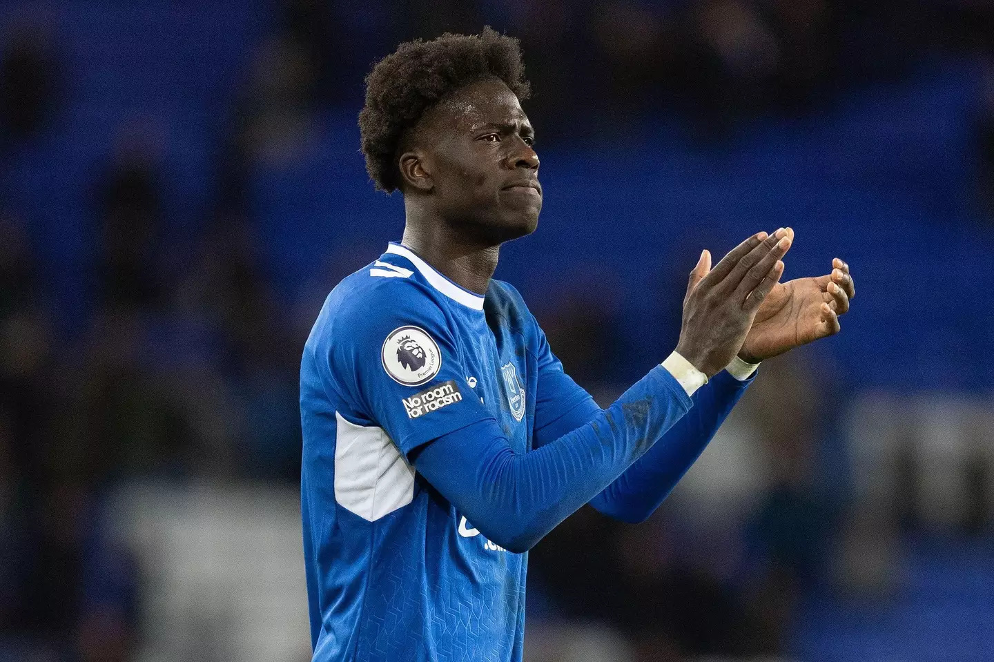 Onana is one of the players at risk of getting a pay cut if Everton do go down. (Image