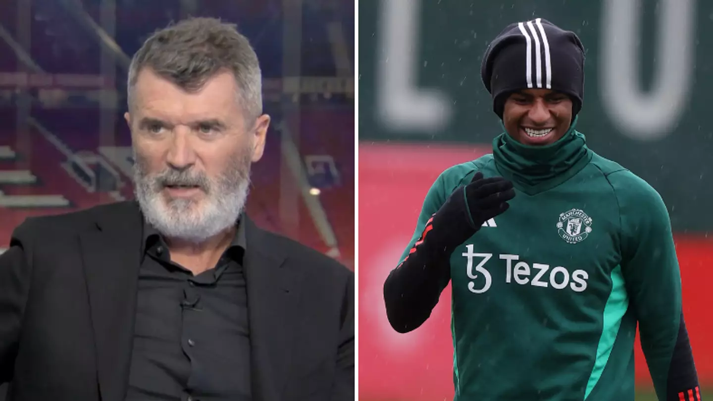 Marcus Rashford aims cheeky dig at Roy Keane after Man Utd legend questions 'why he's upset'