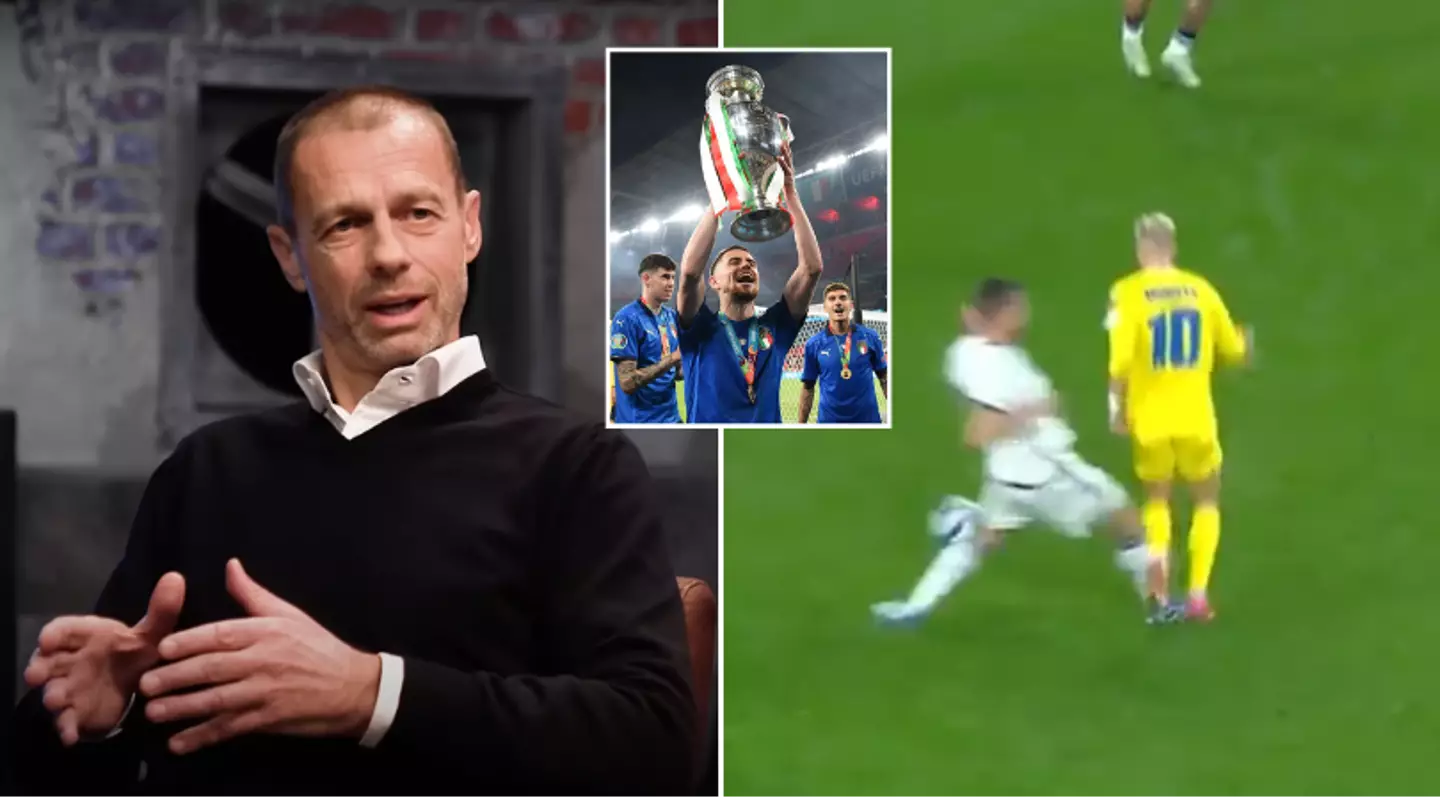 Fans claim UEFA conspiracy theory after Ukraine denied 'stonewall' penalty vs Italy