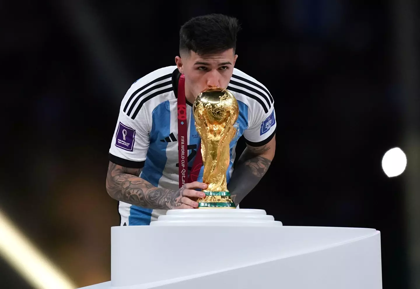 Fernandez helped Argentina to World Cup glory last year. (Image