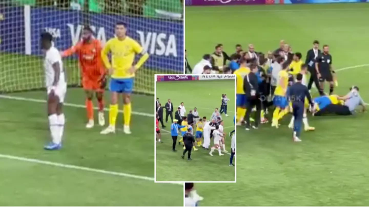 Cristiano Ronaldo caught up in brawl as Al Nassr players fight opposition after AFC Champions League defeat