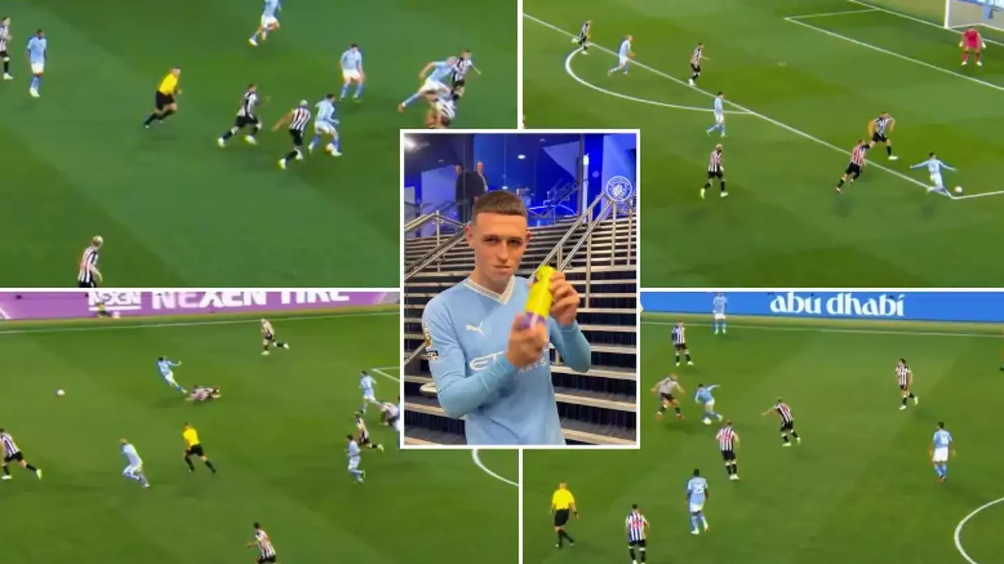 Phil Foden’s highlights against Newcastle are breathtaking, he shone