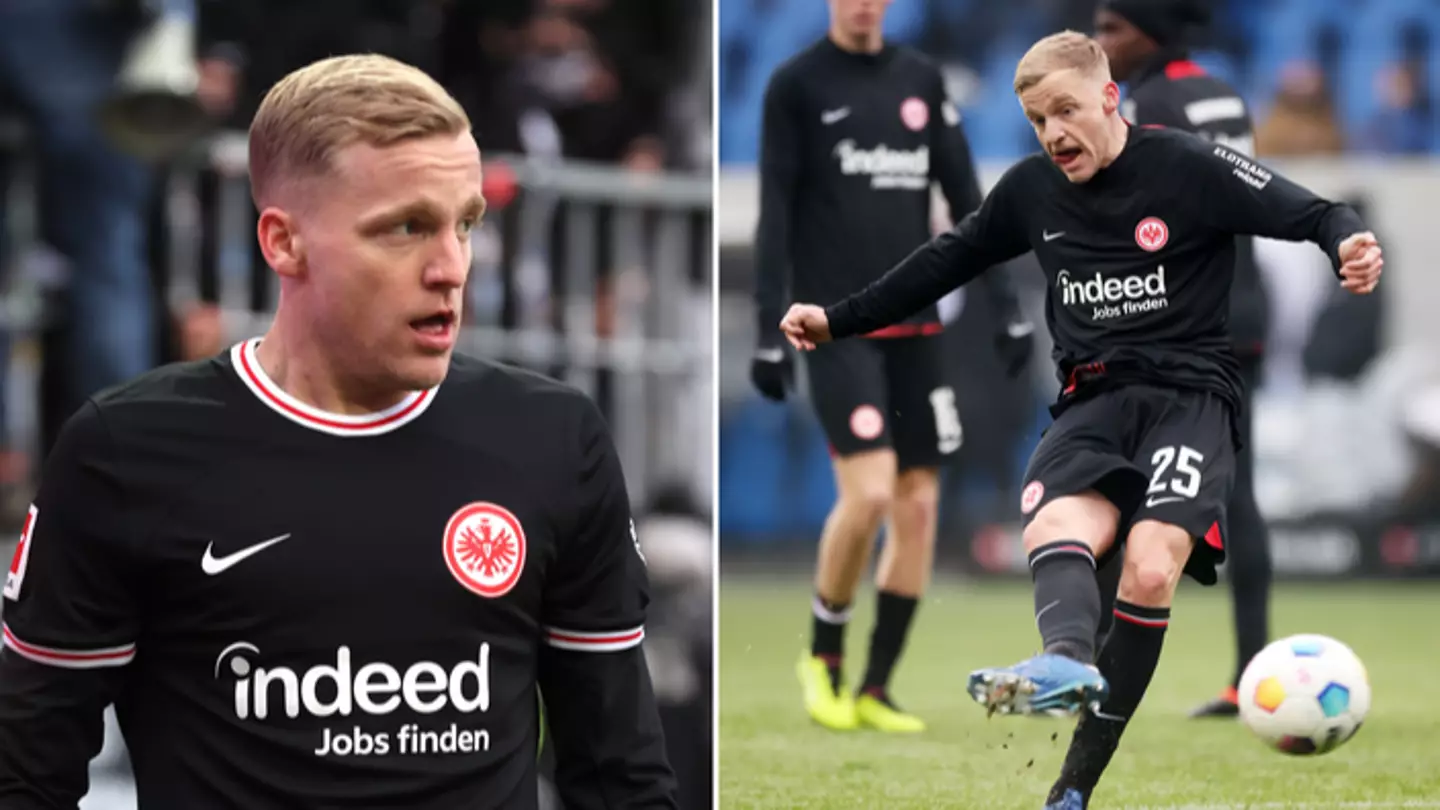 Donny van de Beek's loan spell at Eintracht Frankfurt takes humiliating twist
