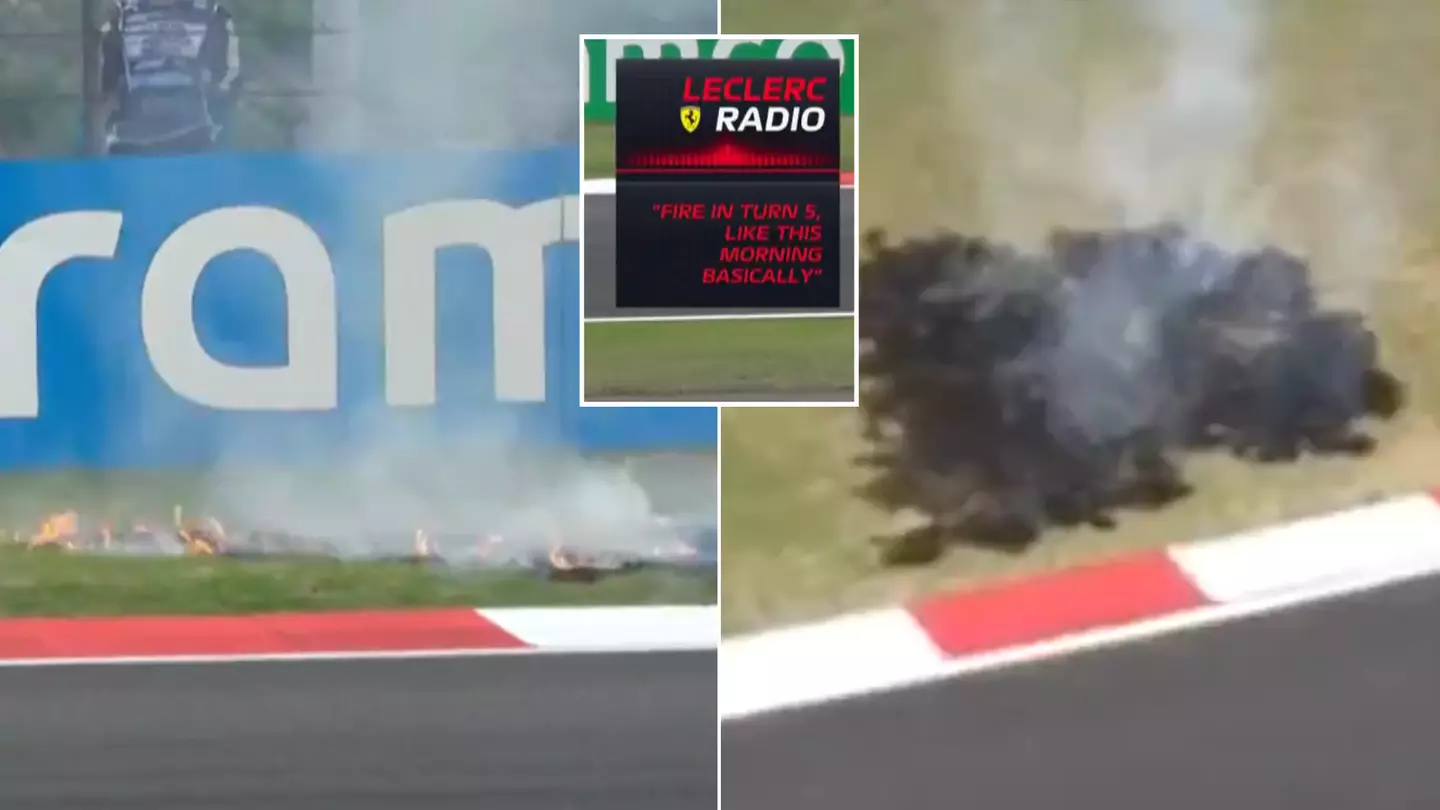 F1 fans think they know the real reason why bizarre Chinese GP fire happened
