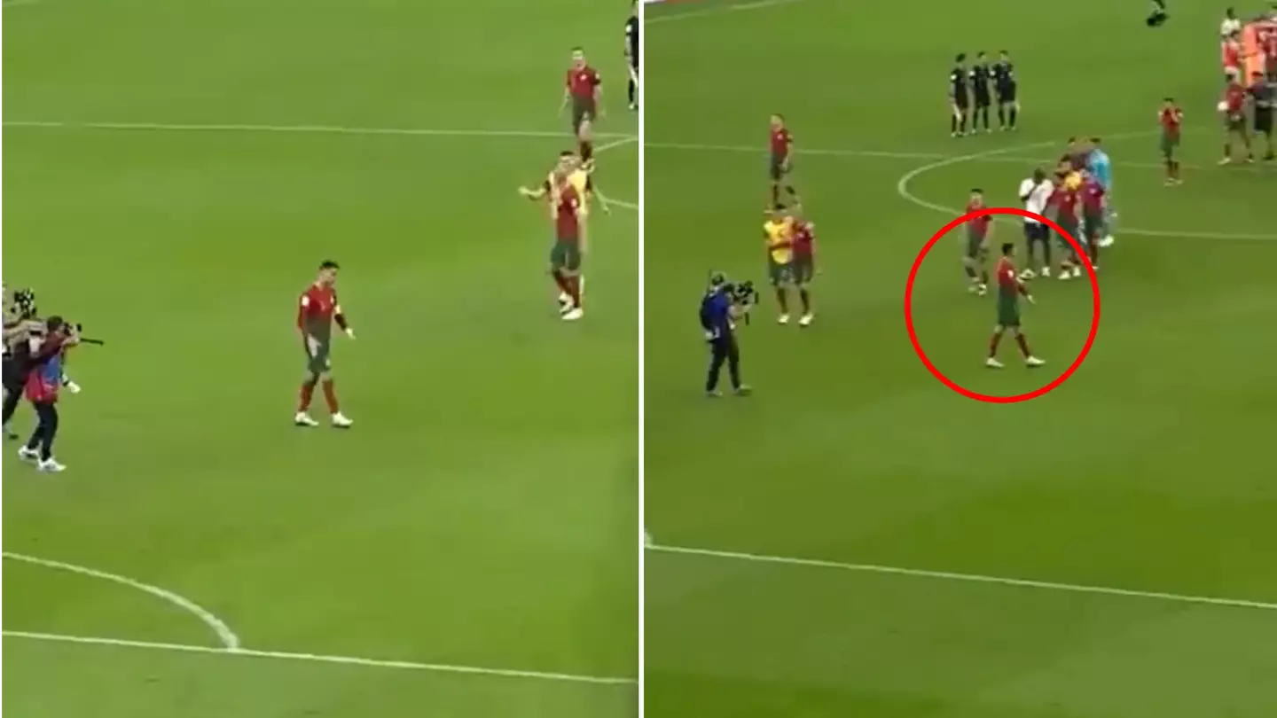 Unseen footage shows Cristiano Ronaldo DID clap Portugal fans after 6-1 Switzerland thrashing