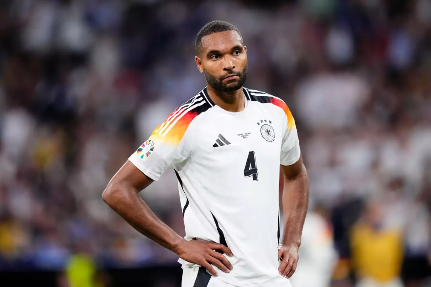 Jonathan Tah is currently representing Germany at Euro 2024 (