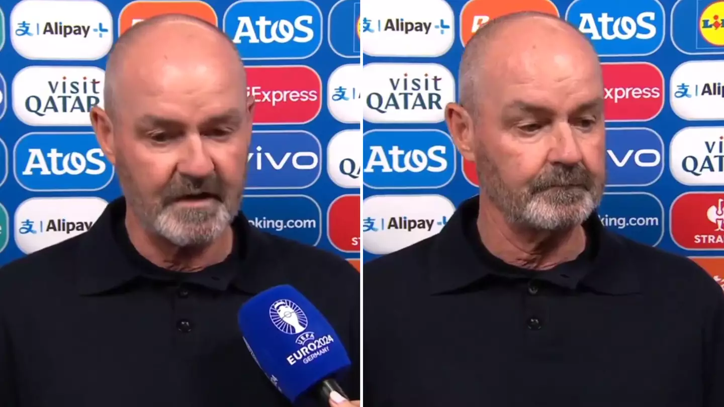 Steve Clarke produces 'car crash of an interview' when asked about referee in Scotland's defeat to Hungary