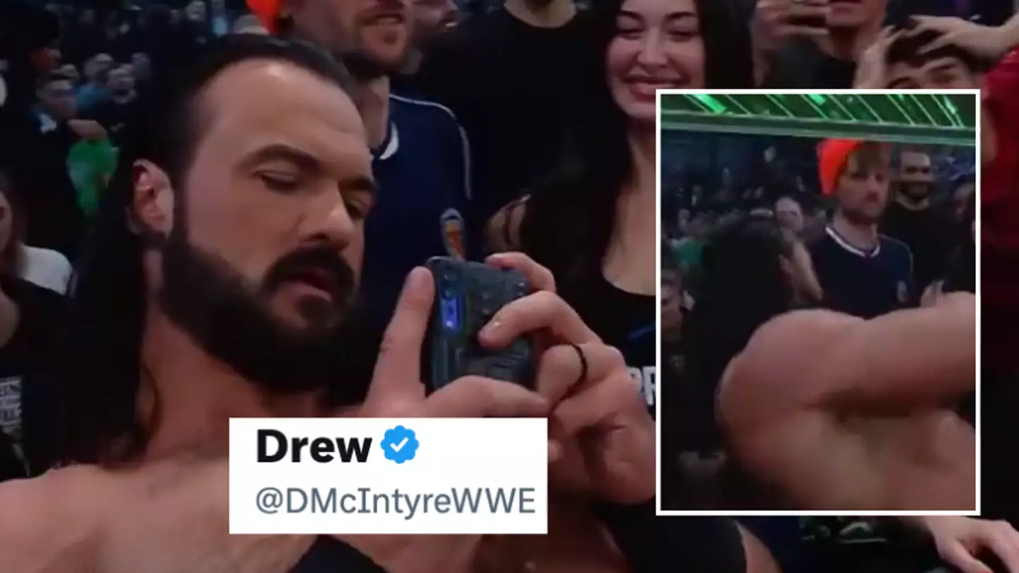 Drew McIntyre breaks the internet and sends WWE fans wild with tweet during Wrestlemania match