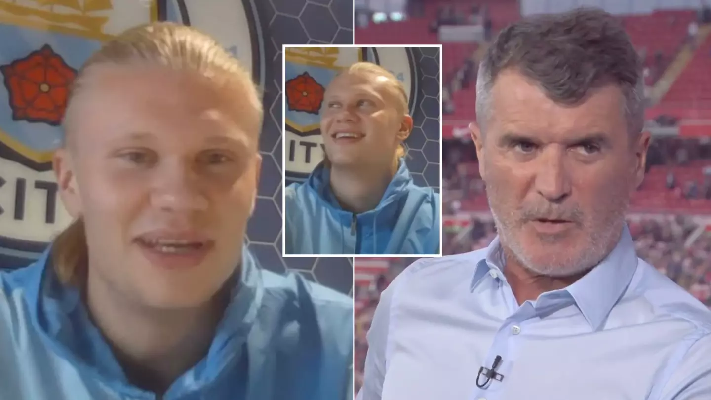 Erling Haaland hits back at Roy Keane after claims he plays like 'League Two player'