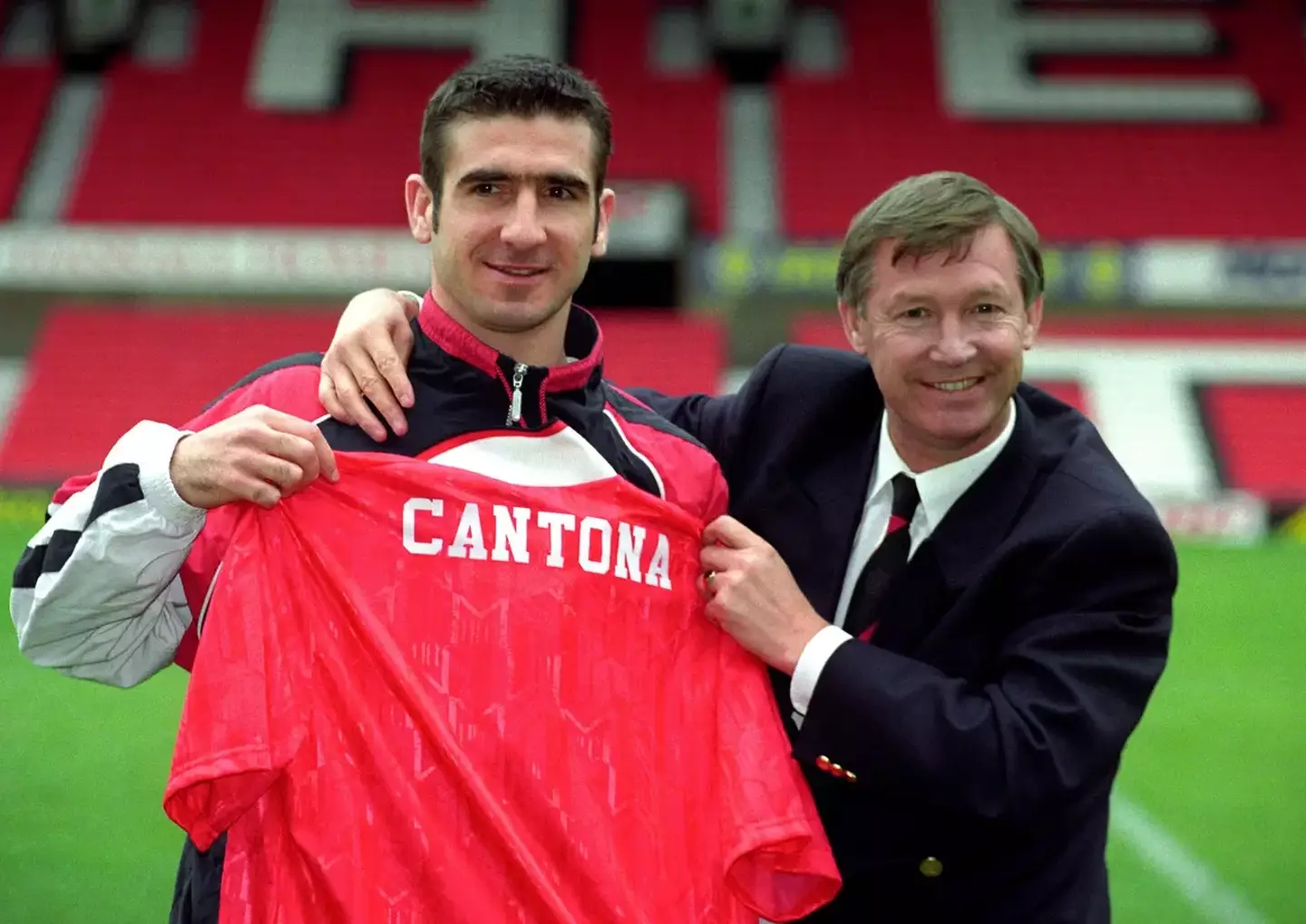 Signing Cantona was the catalyst for United's huge success under Ferguson. Image: Alamy
