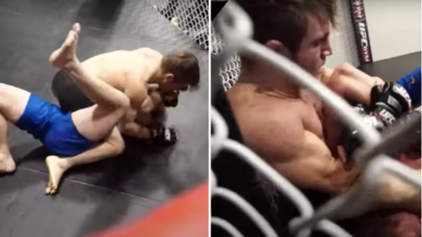 Rare Footage Of Jake Paul Tapping Out To MMA Fighter Inside Cage