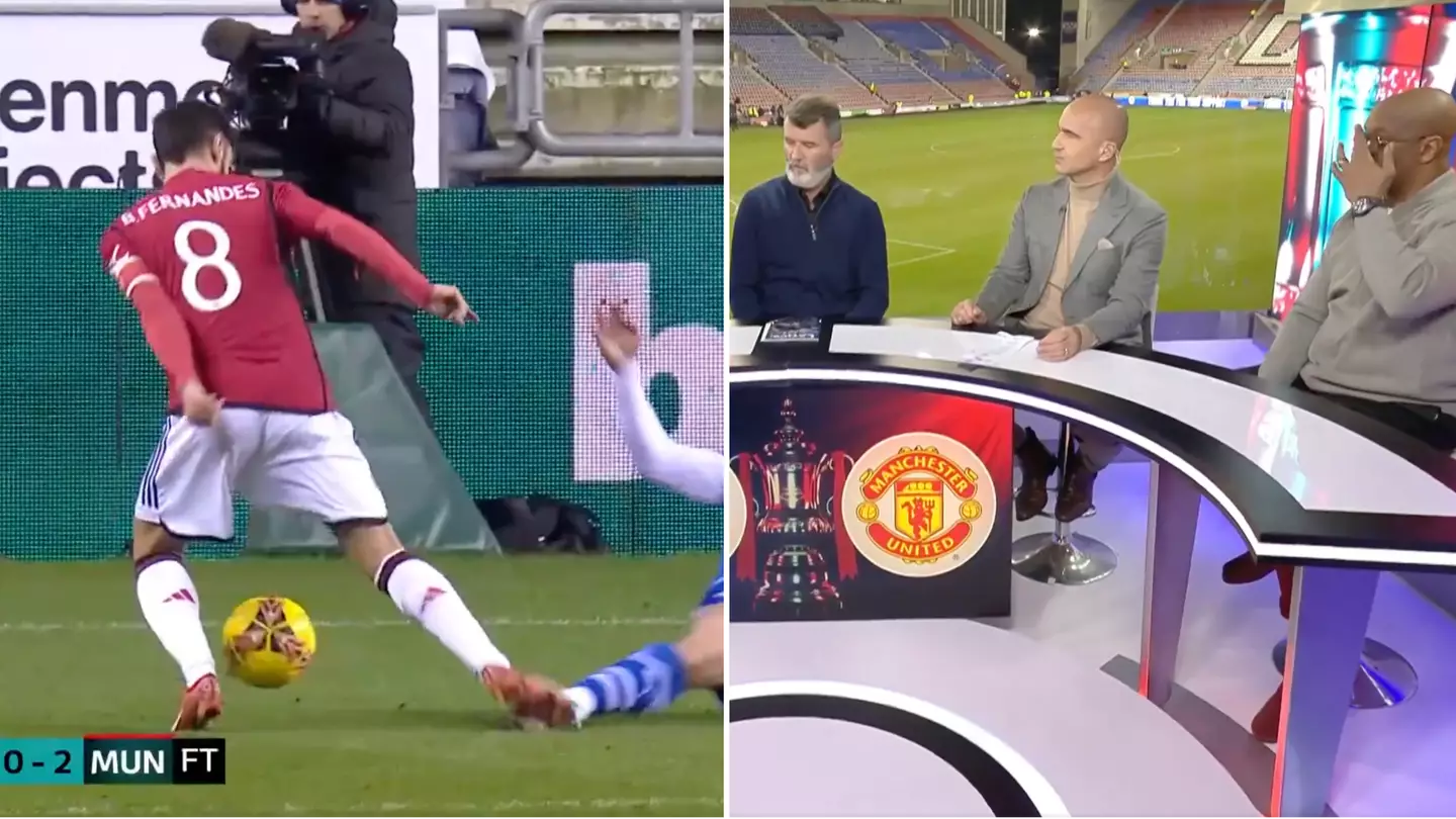 Liverpool fans slam ITV pundit over Bruno Fernandes comment after controversial penalty vs Wigan